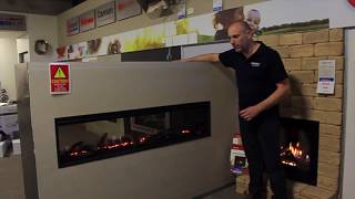 Rinnai LS 1500 Gas Log Fire Overview [upl. by Eniretak809]