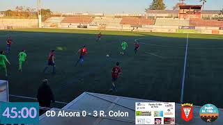 CD Alcora  Recambios Colon Primera parte Jornada 13 Lliga comunitat [upl. by Susana]