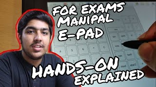 Manipals Digital ExamPad Hands On  Explained  FRESHERS Must Watch  MITKMC Manipal [upl. by Sandler62]