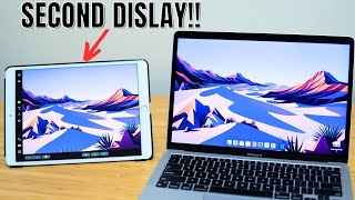 How To Use iPad as a Second Monitor with a MacBook [upl. by Severn]