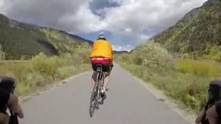 Colorado  Vail Pass to Frisco Bike Ride [upl. by Barcellona]