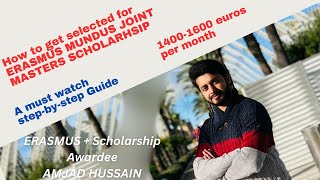 Application for ERASMUS MUNDUS plus scholarship  For graduates and undergraduate students [upl. by Odinevneib]