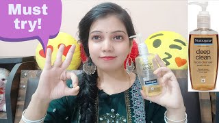 Neutrogena Deep Clean Facial Cleanser  Best Face Wash For Oily amp Acne Prone Skin [upl. by Nabetse]