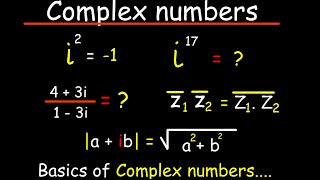 Complex numbers  basic introduction [upl. by Rattan]