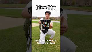 Using Halloween fishing lures and catching a 5 pound bass [upl. by Shulins]