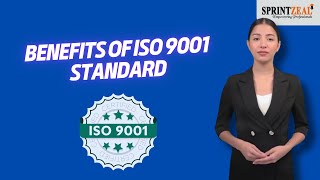 ISO 9001 Standard  Benefits and Certification ISO 9001 Standard Courses Sprintzeal  iso9001 [upl. by Adnilym]