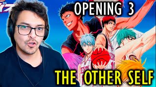 MÚSICO REACCIONA A KUROKO NO BASKET OPENING 3 POR PRIMERA VEZ  THE OTHER SELF  GRANRODEO REACCIÓN [upl. by Amerd659]