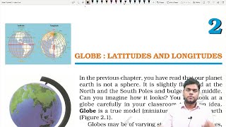 Globe  Latitudes and Longitudes  Class 6 Geography Chapter 2 Full Chapter [upl. by Nnylram]