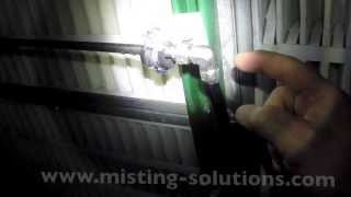 Static Buildup with Water  Deionized Water  High Pressure Humidification Misting [upl. by Eiramanin263]