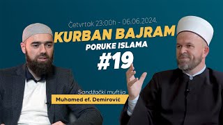 Pripremimo se za Kurban bajram  Muhamed ef Demirović  Poruke Islama ep 19 [upl. by Leahcym]