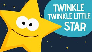 Twinkle Twinkle Little Star  English Nursery Rhymes  Songs for children [upl. by Nednyl679]