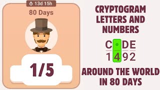 Cryptogram 80 days Event Solution  Chapter 15 [upl. by Chariot]