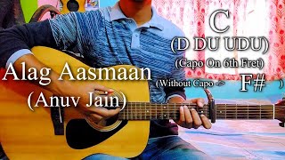 Alag Aasmaan  Anuv Jain  Easy Guitar Chords LessonCover Strumming Pattern Progressions [upl. by Aroon]