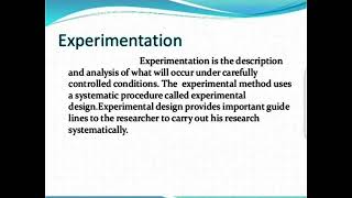 Methods of PsychologyObservationCase HistoryExperimentalSurveyInterview IntrospectionClinical [upl. by Evangelin]