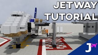 Minecraft  Airport Jetway Tutorial [upl. by Mignon]