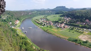 20231 Sächsische Schweiz Bad Schandau Bastei Rathen Festung Königstein und Pirna [upl. by Laurence]