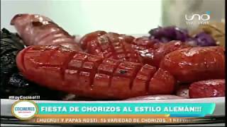 CHORIZOS CON CHUCRUT Y PAPAS ROSTI  Cocinero Diego Molina [upl. by Bernardo]