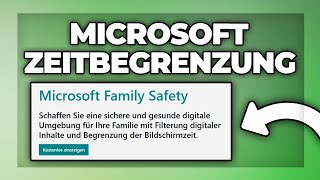 Microsoft Family Safety Zeitbegrenzung umgehen  Windows Tutorial [upl. by Cecily303]