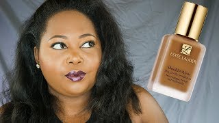 Estee Lauder Double Wear Foundation Review [upl. by Novyak]