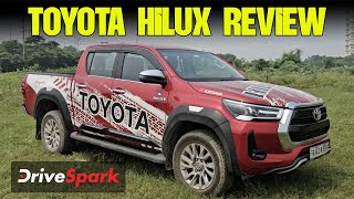 Toyota Hilux Video Review  Design  Features  Powertrain  Promeet Ghosh [upl. by Carver]