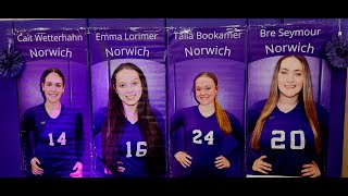 Varsity Girls Volleyball Senior Night 2024 Video [upl. by Bordie]