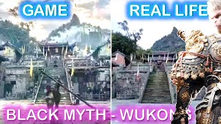 36 Real Life Locations of Black Myth  Wukong that can be visited all in Shanxi Province [upl. by Landing]