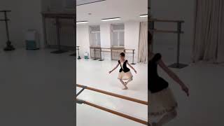 Anastasias Elegant Waltz In Ballet Class Part two ballettraining ballet walz balletdance [upl. by Carrick488]