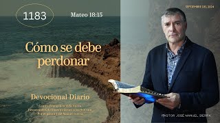 Devocional diario 1183 por el pastor José Manuel Sierra [upl. by Parsaye]