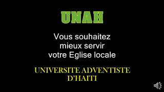 Faculté de Théologie de lUniversité Adventiste dHaiti [upl. by Nibas672]