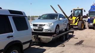 Collection of car from Copart Deeside Chester by Zoom Vehicle Collection amp Delivery [upl. by Refotsirc]