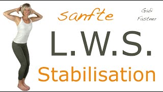 🌾 16 min sanfte LWS Stabilisation  schmerzfreier unterer Rücken ohne Geräte im Stehen [upl. by Ahsile]