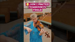 🎻😁TCHAIKOVSKYS VIOLIN CONCERTO FINALE TIP What do you think😉 [upl. by Boyt]