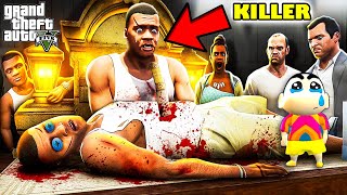 Who Killed FRANKLIN in GTA 5   SHINCHAN and CHOP [upl. by Setarcos]