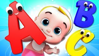 ABC Song  Alphabets Song  Learn Alphabets  Nursery Rhymes For Kids  Baby Songs by Junior Squad [upl. by Ys]