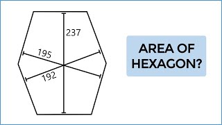 HARD geometry problem from Mensas puzzle magazine [upl. by Territus]