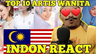 10 ARTIS WANITA MALAYSIA 2019  SAYA AKAN PILIH SALAH 1 CAK LONJONG REACTION [upl. by Kwang339]