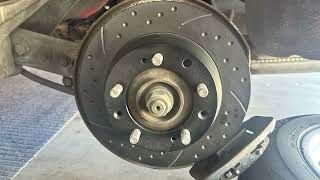 Porsche 944 Rear Rotor Swap [upl. by Hetti]