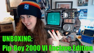 Unboxing Pipboy 2000 Mk VI Enclave edition [upl. by Sonafets]