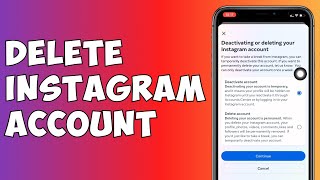 How To Delete Instagram Account [upl. by Crespi970]