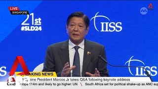 ShangriLa Dialogue Philippine President Ferdinand Marcos Jrs keynote speech [upl. by Caitlin]