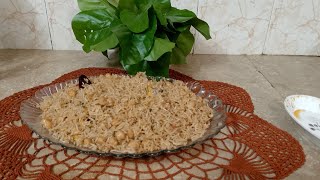 Tasty Chana pulao Recipe  How to make chickpeas pulao  SALMA Amir Recipe [upl. by Wynnie834]