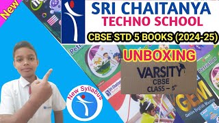 I have been promoted to Class 5th I So lets see my Books 📚 I Sri Chaitanya Techno SchoolBangalore [upl. by Eelano765]