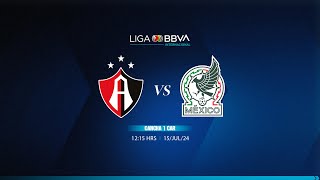 Jornada 4 Atlas vs Selección Nacional de México Sub 18 [upl. by Ayikal]