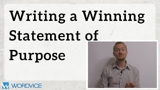 How to Write a Winning Statement of Purpose SOP [upl. by Koosis]