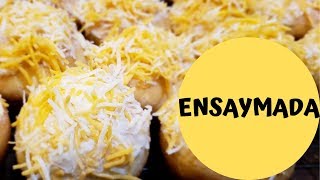 FILIPINO ENSAYMADA RECIPE EASY [upl. by Anilorac]