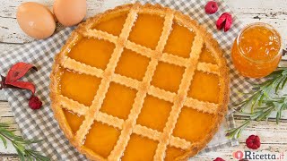 Crostata di marmellata classica  Ricettait [upl. by Anauqal]