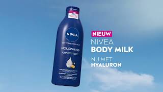 NIVEA Body Milk nu met Hyaluron [upl. by Ellehcer142]