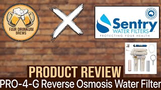 PRODUCT REVIEW  Sentry PRO4G Reverse Osmosis Filter [upl. by Eocsor633]