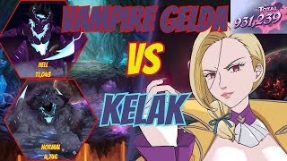 KNIGHTHOOD BATTLE OVER 11K amp 4K SCORE IN KELAKS SEVEN DEADLY SINS GRAND CROSS [upl. by Neeloj]