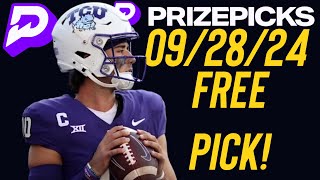 Best Prizepicks Today  CFB Prizepicks  CFB Prizepicks Today  Prizepicks CFB  092824 [upl. by Falconer]